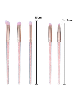 Crystal Makeup Brush (5 Pcs)