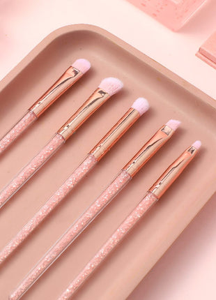 Crystal Makeup Brush (5 Pcs)