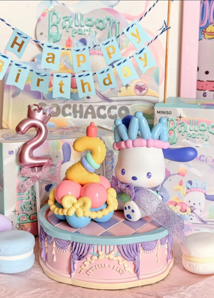 Pochacco Balloon Party Collection Surprise Box Figure