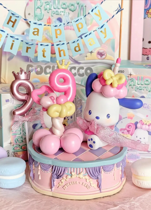 Pochacco Balloon Party Collection Surprise Box Figure