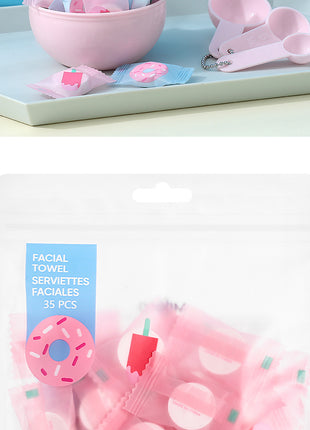 Compressed Facial Towel 35 Count