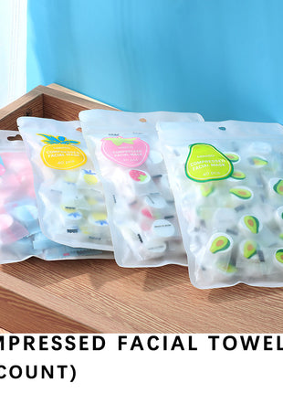 Compressed Facial Towel 35 Count