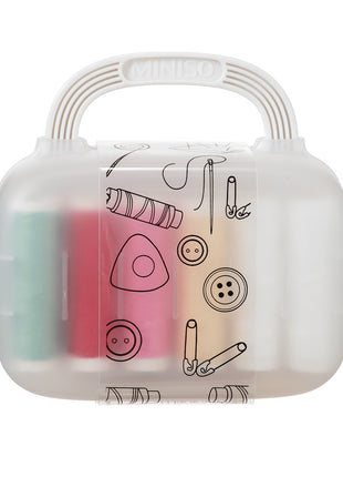 Sewing Accessories Organizer with Handle (White)