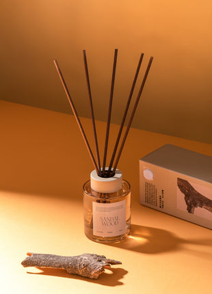 The Language of Flowers Series Reed Diffuser(Australian Sandalwood, 100mL)
