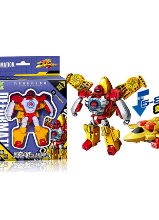 Transforming Toy (Red & Yellow)