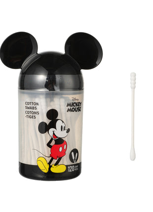 Disney Mickey Collection Cotton Swabs with Sliding Cover (120 Count)