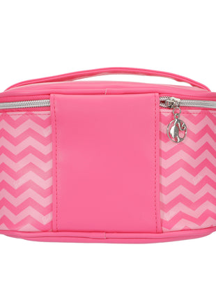 Barbie Collection Barrel Cosmetic Bag( Rose Red)