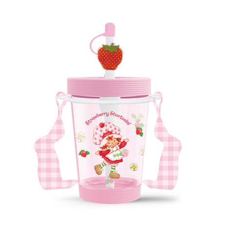 Strawberry Shortcake Collection Tumbler with Shoulder Strap (535mL)
