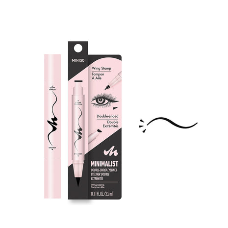 Minimalist Double-ended Eyeliner (Wing Stamp)