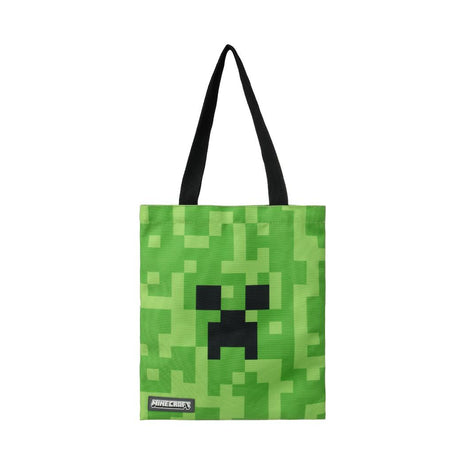 Minecraft Contrast Color Shopping Bag