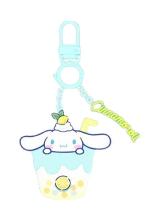 Sanrio characters Fruit Drink Series Lighting Keychain (Cinnamoroll)