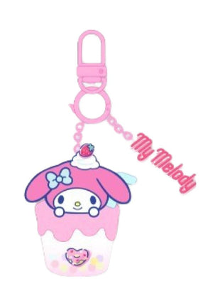 Sanrio characters Fruit Drink Series Lighting Keychain (My Melody)