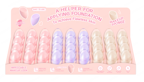 Eggshell Makeup Sponge(Pink)
