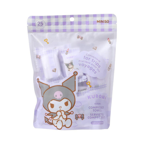 Kuromi Compressed Towels (25 pcs)