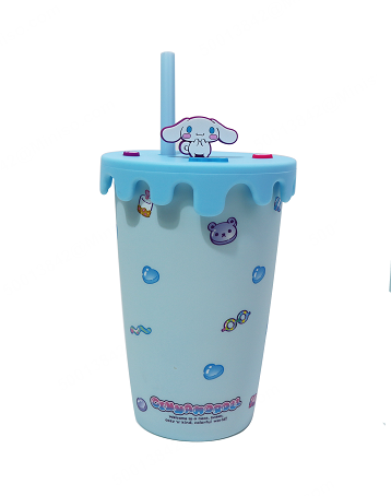 Cinnamoroll Sweet Factory Decoration Ceramic Cup with Lid & Straw 400mL