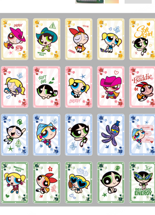 The Powerpuff Girls Collection Playing Cards