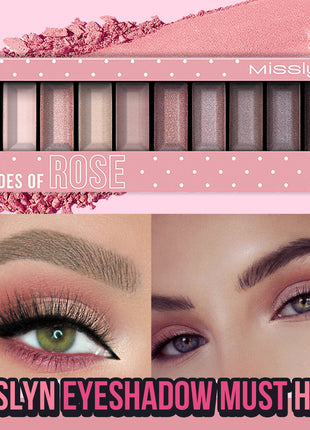 Misslyn Must-have eyeshadow shades 11g , 2 SHADE OF PINK