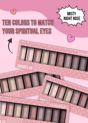 Misslyn Must-have eyeshadow shades 11g , 2 SHADE OF PINK