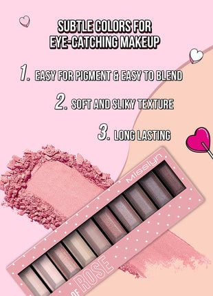 Misslyn Must-have eyeshadow shades 11g , 2 SHADE OF PINK
