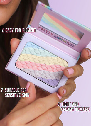 Misslyn PRETTY MERMAID RAINBOW HIGHLIGHTER 6g , PRETTY MERMAID