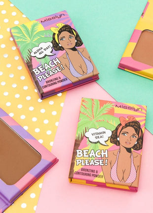 Misslyn BEACH PLEASE! BRONZING & CONTOURING POWDER 6g , 60 FIJI FEVER!