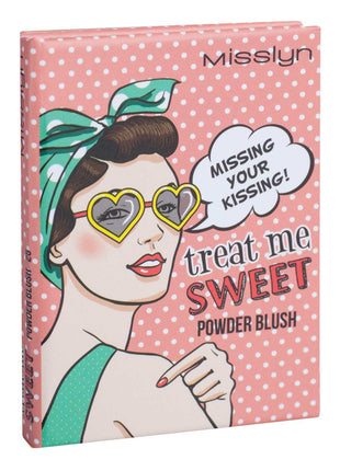Misslyn treat me SWEET POWDER BLUSH 6g , 25 MISSING YOUR KISSING!