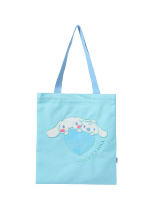 Sanrio characters Heart Plush Shopping Bag (Cinnamoroll)