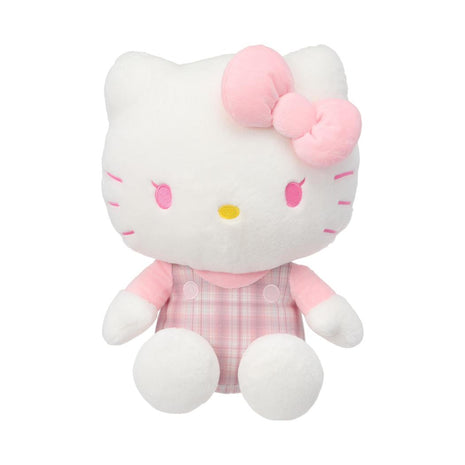 Hello Kitty Color Changing Collection 10in. Sitting-posture Plush Toy(JK Pink Check)