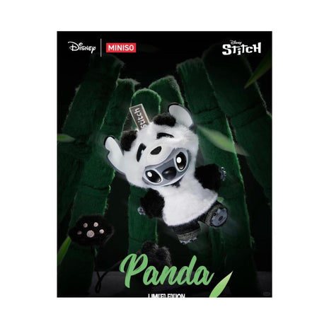 Disney Stitch GenZ Street Collection Panda Vinyl Plush