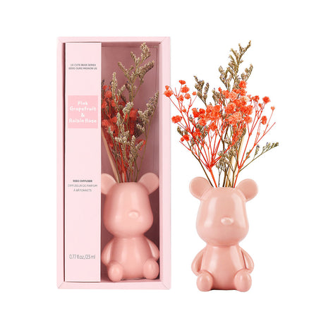 Cute Bear Series Reed Diffuser( Pink Grapefruit)