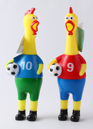 Football screams chickens