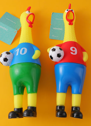 Football screams chickens