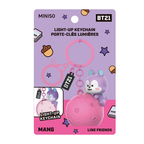 BT21 Collection Light-up Keychain(MANG)