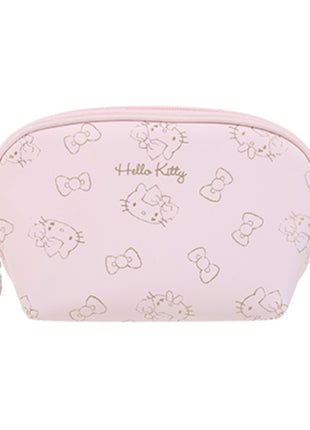 Hello Kitty Shell Makeup Bag (Pink)