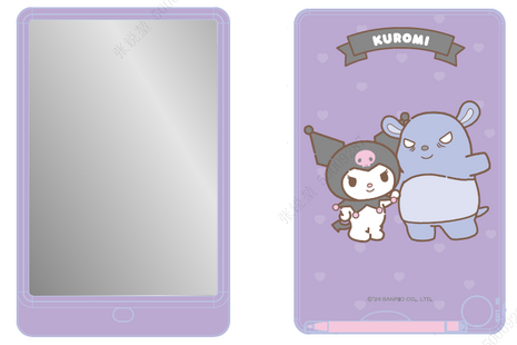 Sanrio characters LCD Drawing Tablet  Model: H8LA(Kuromi)