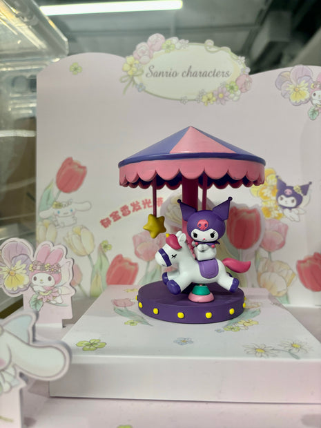 Kuromi Carousel LED Night Light