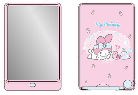 Sanrio characters LCD Drawing Tablet  Model: H8LA(My Melody)